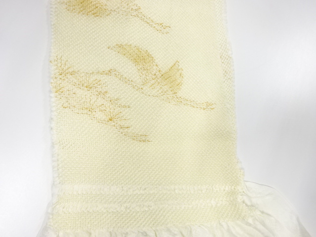  正絹　振袖用　絞り　帯揚げ